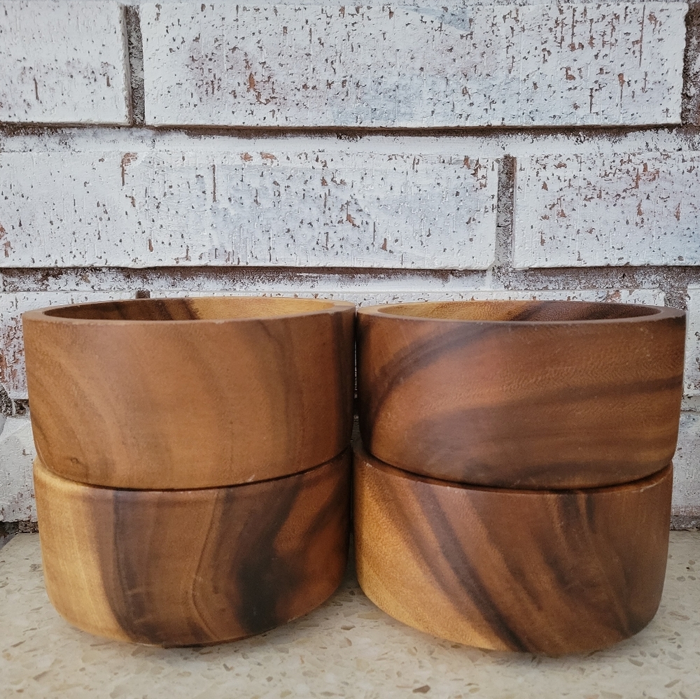 Terrain Acacia Wood Bowls Made in the Philippines